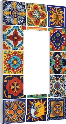 Miniatura 77 de Cubiertas Decorativas para Placas de Interruptor Abstracto Moderno de Mediados de Siglo Arco Boho Sol Dorado Hoja 1 Gang Placa de Pared Cubierta