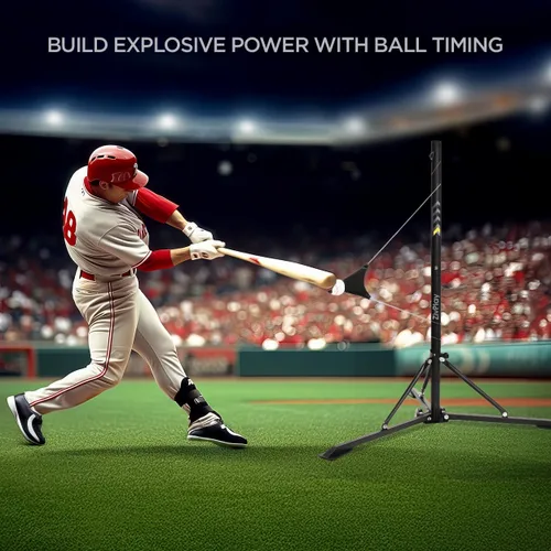 Miniatura 5 de ZivPlay Entrenador de Bateo de Béisbol Entrenador de Swing de Béisbol Equipo de Entrenamiento de Sóftbol y Béisbol para Práctica de Bateo Simula