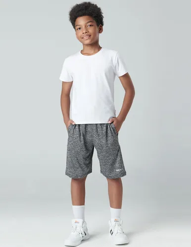 Miniatura 2 de Liberty Imports - 5 paquetes de pantalones cortos de baloncesto para jóvenes y jóvenes, malla de secado rápido, bolsillos para ropa deportiva