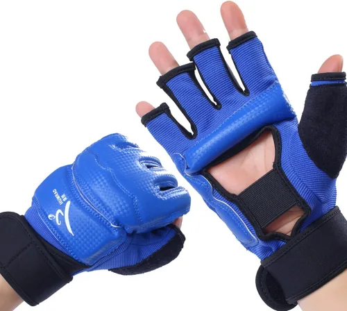 Miniatura 10 de Kickboxing Sparring Gloves TKD Gloves for Men Women Half Finger Boxing Gloves Fighting Gloves Boxing Gloves for Punching Bag Training Gloves for Men