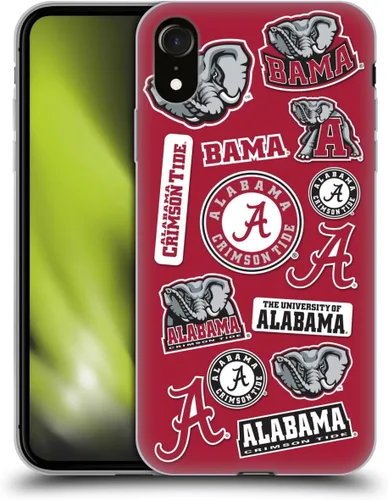 Miniatura 335 de Head Case Designs Funda de gel suave con licencia oficial de la Universidad de Alabama UA Collage compatible con Apple iPhone 13 Pro Max