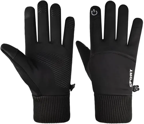 Miniatura 6 de Angjiny Guantes de invierno para hombres y mujeres guantes de pantalla táctil guantes cálidos para clima frío guantes de trabajo para congelador