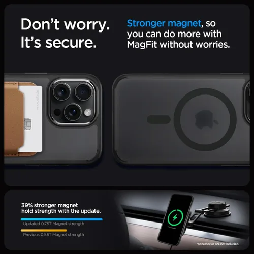 Miniatura 32 de Spigen Funda para iPhone 13 Mini, ultra híbrida MagFit [antiamarilleo] [compatible con Magsafe] - Transparente