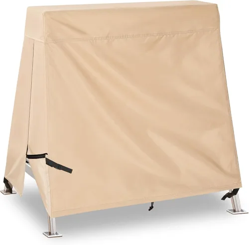Miniatura 9 de Fundas para Columpios de Exterior para Columpio de Patio de 2 Asientos, 65" L x 50" P x 66" A, Funda para Columpio de 2 Asientos Impermeable, Funda