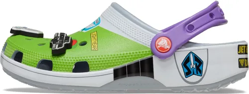 Miniatura 6 de Crocs Zuecos clásicos unisex de Toy Story para adultos Azul Gris/Buzz Año Luz