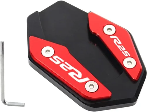 Miniatura 28 de Soporte de extensión lateral de pie para motocicleta para Yamaha YZF R3 R25 MT03 MT25 2019 2022 MT 03 25 R 3 25 (color: MT03 azul)