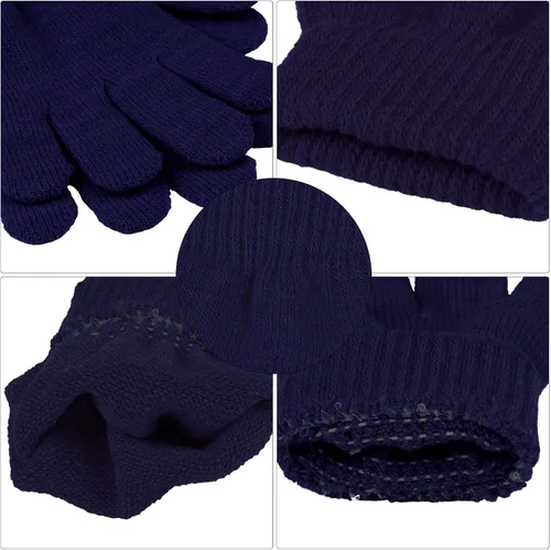 Miniatura 3 de Cooraby 16 pares de guantes mágicos cálidos de invierno para niños o niñas
