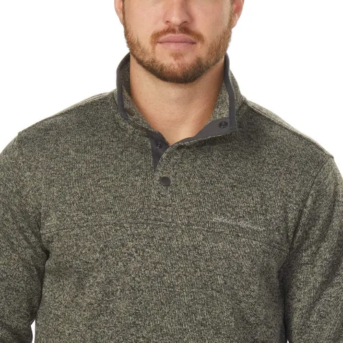 Miniatura 4 de Eddie Bauer Camiseta de forro polar con solapa para hombre