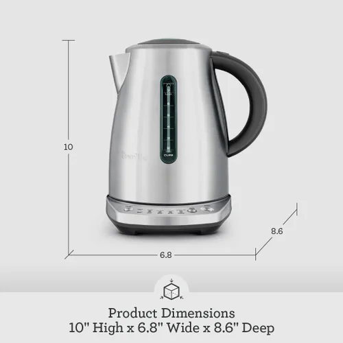 Miniatura 6 de Breville BKE720BSS Temp Select Hervidor de Agua Caliente, 57 oz, Acero Inoxidable Cepillado