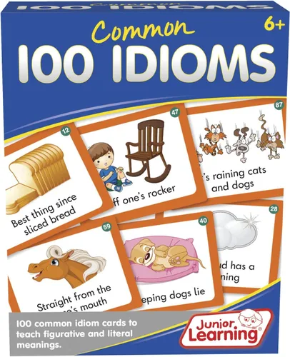 Miniatura 2 de Junior Learning 100 Modismos comunes, JL473
