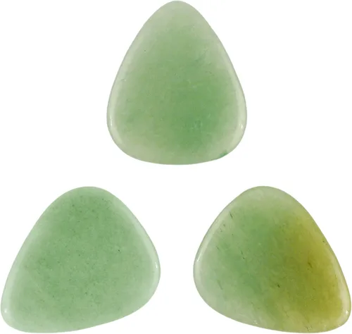 Miniatura 74 de Púa de guitarra o bajo de Obsidiana de Caoba en vidrio volcánico - 3.0 mm de calibre ultra pesado - Forma 351 - Púa exótica artesanal de gema