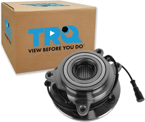 Miniatura 92 de TRQ Cojinete de rueda delantera y conjunto de cubo con sensor ABS compatible con Toyota Sequoia 2008-2022 Tundra 2007-2021