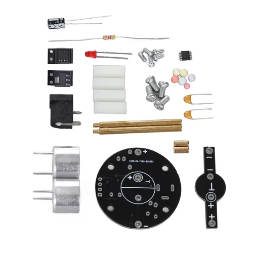 Miniatura 2 de Kit de práctica de soldadura de levitador ultrasónico, kit electrónico de levitación para experimentos de enseñanza científica, piezas de ensamblaje