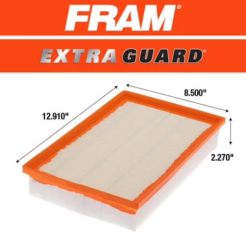 Miniatura 6 de FRAM Extra Guard CA9073 - Filtro de aire de repuesto para modelos seleccionados de Volvo, proporciona protección de filtro de hasta 12 meses