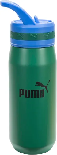 Miniatura 11 de PUMA Botella de agua de acero inoxidable aislada de 18 onzas unisex para adultos con pajilla y asa de transporte