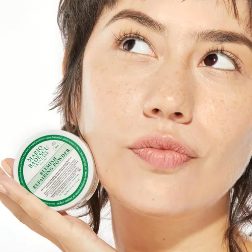 Miniatura 8 de Mario Badescu Polvo facial reparador de manchas curativas especiales para pieles grasas y problemáticas, reduce el brillo de la zona T