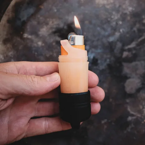 Miniatura 3 de Exotac FireSLEEVE - Funda resistente al agua para encendedor - brilla en la oscuridad Brillan en la oscuridad