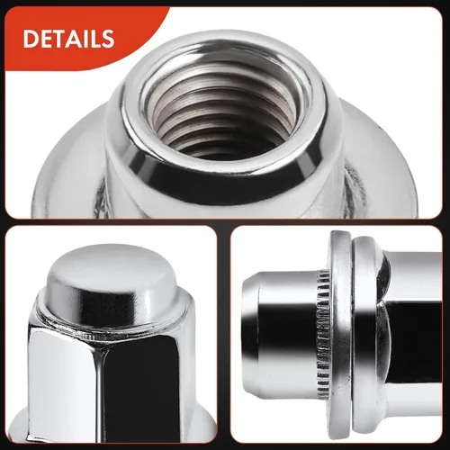 Miniatura 7 de A-Premium Tuercas de rueda M12-1.50 compatibles con Toyota Camry RAV4 Prius Corolla Chrysler Sebring Lexus RX330 RX350 RX400h Juego de 20 piezas