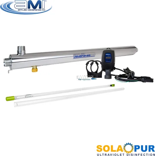 Miniatura 2 de APPLIED MEMBRANES INC. Solapur Purificador de agua ultravioleta para toda la casa esterilizador UV para purificación de agua potable de punto