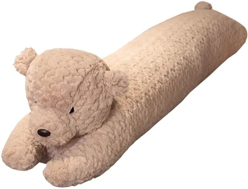 Almohada de felpa de oso – Animal de peluche – Almohada de felpa larga de oso de 35 pulgadas – Regalo de cumpleaños, Navidad, Día de San Valentín