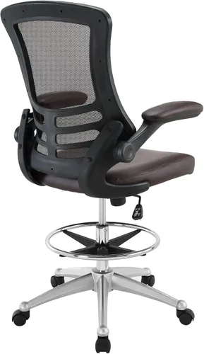 Miniatura 4 de Modway Attainment silla para mesa de dibujo, Marrón