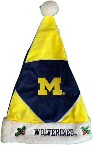Miniatura 6 de NCAA - Sombrero de Papá Noel de la NCAA - Muestra tu espíritu con ropa y regalo para fanáticos de las festividades con licencia oficial de la NCAA