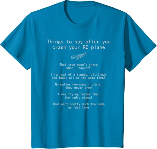 Miniatura 51 de Cosas que decir cuando te estrellas con tu camiseta RC Plane hobby