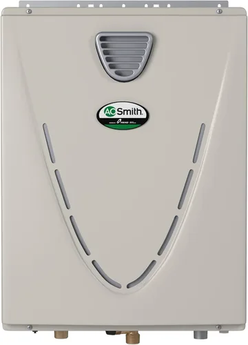 Miniatura 2 de A. O. Smith ATI-510CX3 - Calentador de agua sin tanque - Gas natural o propano - 10.0 GPM de agua caliente bajo demanda - 199,000 BTU - Prevención
