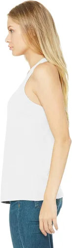 Miniatura 3 de Bella Canvas Camiseta sin mangas 6008 con espalda cruzada para mujer
