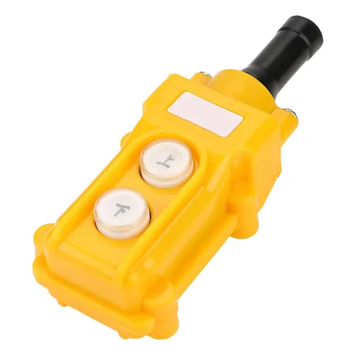 Miniatura 3 de Hilitand Interruptor de botón de elevación Controlador colgante de elevación de cadena de grúa AC 250-500V COB-61 Up Down Switch Control Station