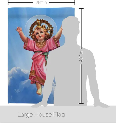 Miniatura 2 de Breeze Decor FR-H-103052-IP Fe religiosa Esperanza Gracia Paz Paloma Religión Cristiana Pascua Divino Bebé Jesús, Hecho en Estados Unidos