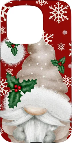 Miniatura 14 de Aesthetic Snowflake Cute Winter Gnome for Christmas Grandma Case for iPhone 17