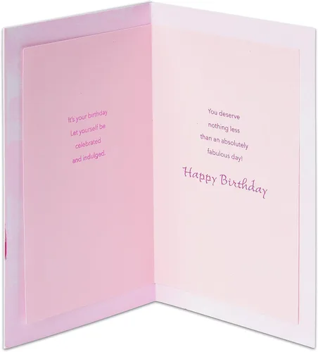 Miniatura 2 de American Greetings Tarjeta de cumpleaños para ella (día fabuloso)