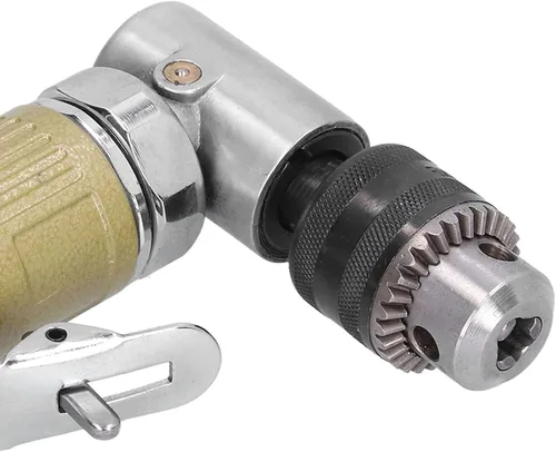 Miniatura 6 de Perforación de ángulo potente neumática, taladro reversible de ángulo ir de 90 grados, cabezas de ángulo recto reversibles un taladro ir