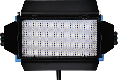 Miniatura 8 de Dracast Pro Series LED500 Kit de 3 luces LED de luz diurna con placas de batería de montaje en V y soportes de luz