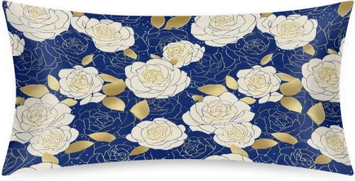 Miniatura 51 de Funda de almohada de satén de unicornio rosa lindo para cabello y piel, tamaño estándar, funda de almohada de seda suave de satén refrescante