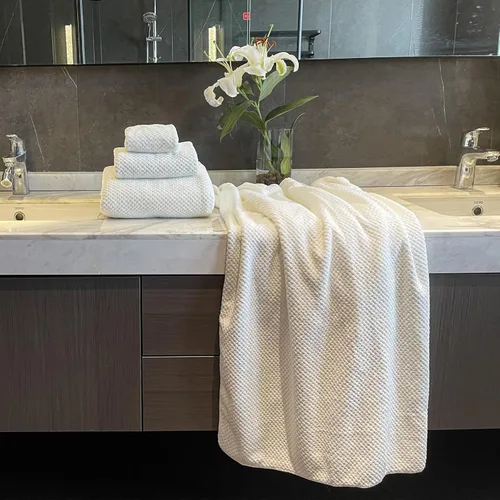 Miniatura 5 de Toallas de Baño de Gran Tamaño Extra Grandes de 40x80 Pulgadas Sábanas de Baño para Adultos Súper Suaves de Secado Rápido Altamente Absorbentes