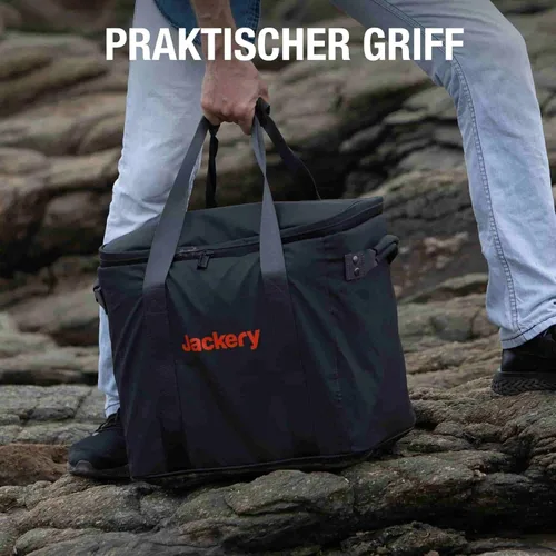 Miniatura 6 de Bolsa de Transporte Jackery (Tamaño S) para Estación de Energía Portátil Explorer 240/240 v2/300/300 Plus/500 - Negra