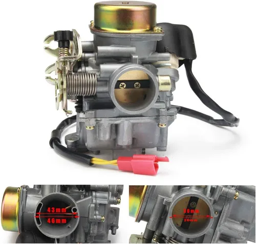 JFG RACING CVK 30 mm CVK30 Carburador de Motoneta, Motor de Motocicleta, ATV, Scooter con GY6 150 CC-250 CC 200 CC de Motor