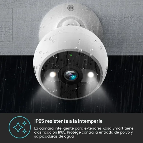 Miniatura 6 de Kasa Smart - Cámara de seguridad 2K QHD para exteriores con cable, IP65, sensor Starlight y visión nocturna de 30 m, detección