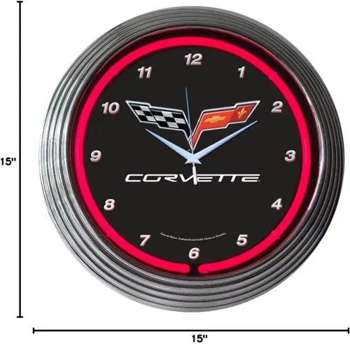 Miniatura 2 de Corvette C6 - Reloj de neón