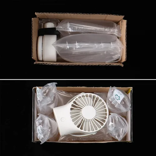 Miniatura 7 de Bolsas de aire de embalaje, Bolsas protectoras inflables de plástico transparente, Bolsas de embalaje inflables de aire, 50 piezas, 4 x 6 pulgadas