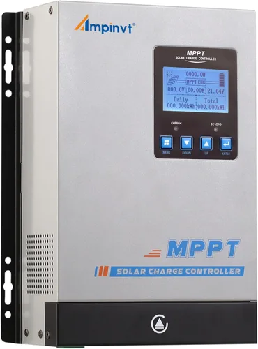 Miniatura 9 de Controlador de carga solar Ampinvt MPPT 60A 12V 24V 36V 48V Sistema de batería Auto, entrada máxima 150V regulador de panel solar PV para batería