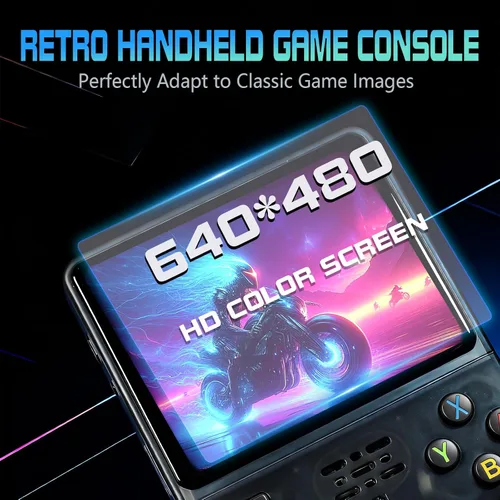 Miniatura 3 de R36S Consola de juegos portátil retro consola de juegos portátil retro consola de juegos retro precargada con juegos integrados consola emuladora
