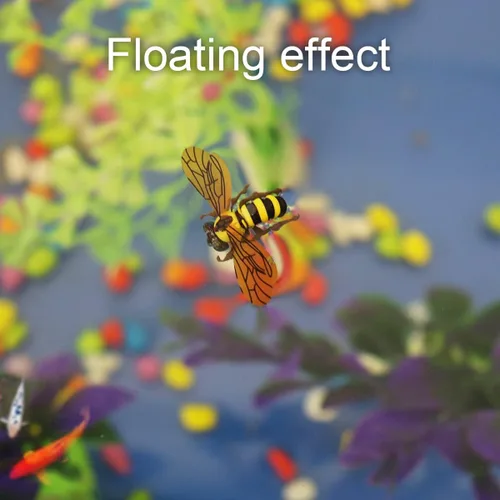 Miniatura 6 de 2 señuelos de pesca con mosca de abeja, señuelos de pesca de trucha de abejorro, pesca con mosca
