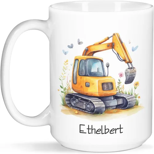Miniatura 19 de Tazas de café personalizadas para niños, Taza personalizada para niños con nombre, Taza de café y té de chocolate caliente, Tazas de café, Taza
