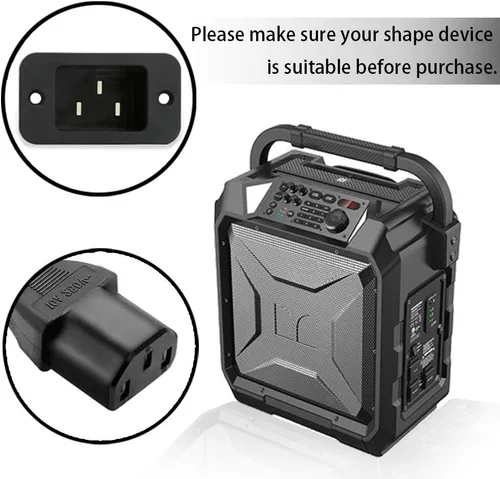 Miniatura 2 de Cable de alimentación para altavoz Bluetooth Monster Rockin Roller 2 3 RR2 RR3