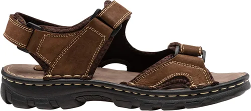 Miniatura 5 de Jousen Men's Sandals Leather Open Toe Beach Sandal Outdoor Summer Sport Sandals