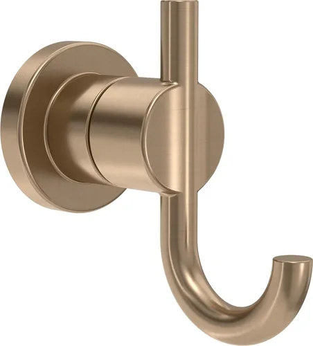 Miniatura 11 de Delta Nicoli (1 unidad) Ganchos para toallas SpotShield níquel cepillado doble ganchos de baño montaje en pared para batas y toallas, soporte