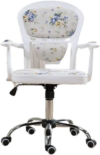 Miniatura 8 de YYDS Silla cómoda para juegos, silla de oficina con patas de acero, ergonómica giratoria para el hogar, para transmisión en vivo, ergonómicamente